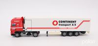 DAF lastvogn med sættevogn 'Continent Transport A/S'