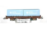 Roco 46325 DSB containervogn 'DFDS' (1)
